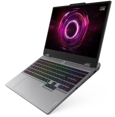 Ноутбук Lenovo LOQ 15AHP10 (83JG003EPB) (15.6 &amp;quot;, Ryzen 7 250 3.3 ГГц, 8 ядер, 16 Гб DDR5, 512 Гб SSD, GeForce RTX 5050, Windows 11 Home), Серый в Набережных Челнах