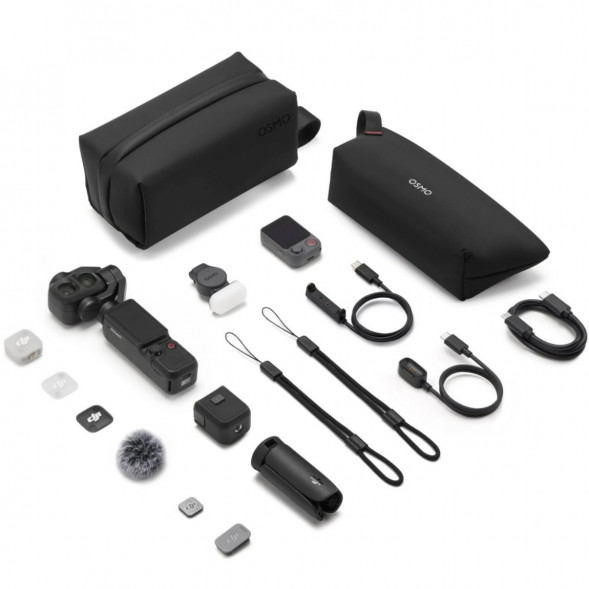 Экшн-камера DJI Osmo Pocket 4P Vlog Combo, чёрный в Набережных Челнах