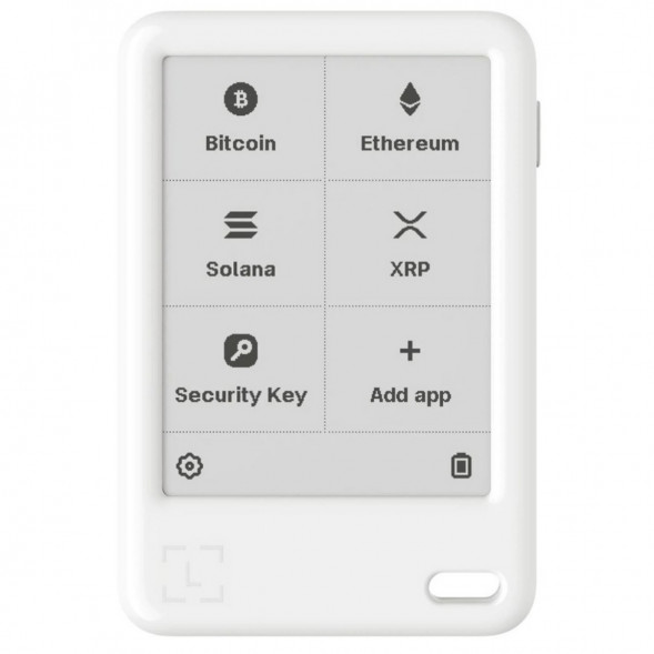 Комплект Криптокошелек Ledger Nano Gen5, белый + Декоративные бейджи (Set 3) в Набережных Челнах