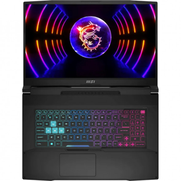 Ноутбук MSI Katana 17 B13VEK-1624XRUY (17.3&amp;quot;, IPS, Intel Core i5 13420H 2.1ГГц, 8 ядер, 16ГБ DDR5, 512ГБ SSD, NVIDIA GeForce RTX 4050 - 6 ГБ, без ОС), черный в Набережных Челнах