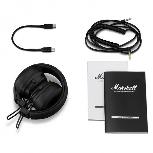 Беспроводные наушники Marshall Major V, чёрный в Набережных Челнах