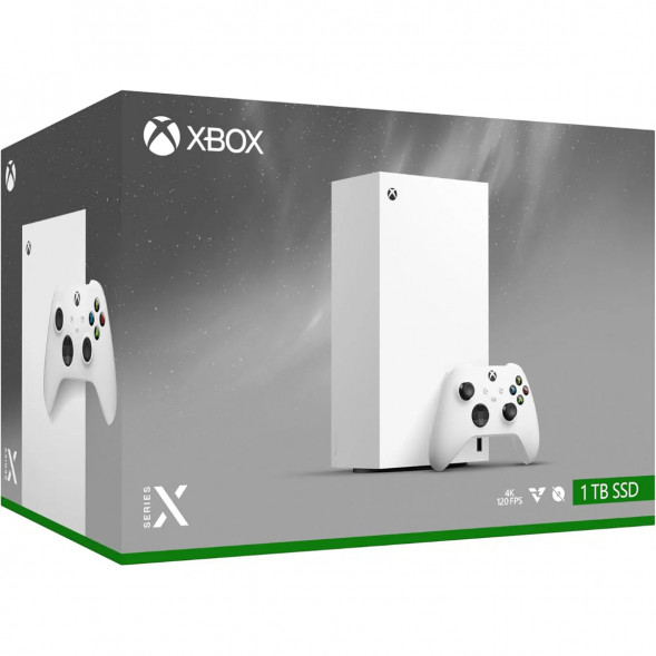 Игровая приставка Microsoft Xbox Series X Digital Edition, 1 ТБ, белый в Набережных Челнах