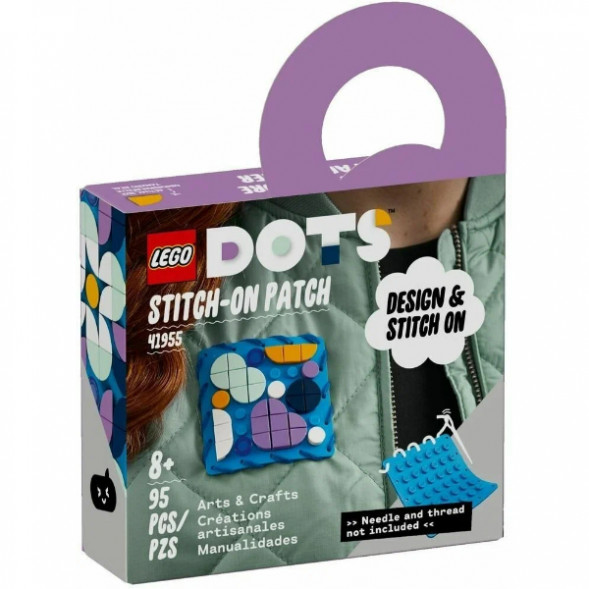 Конструктор LEGO DOTS 41955 Пластина-нашивка с тайлами в Набережных Челнах