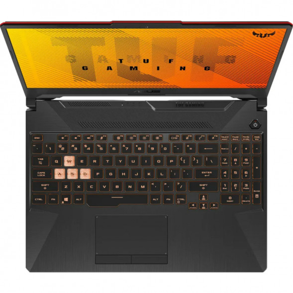 Ноутбук ASUS TUF Gaming A15 FA506NCG-HN330 (15.6&amp;quot;, IPS, AMD Ryzen 7 8845HS 3.8ГГц, 8-ядерный, 16ГБ DDR5, 512ГБ SSD, NVIDIA GeForce RTX 3050 - 4 ГБ, без ОС), черный в Набережных Челнах