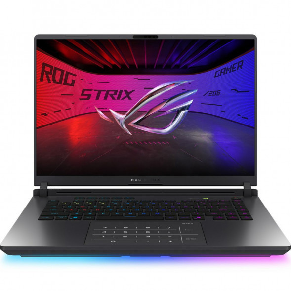 Ноутбук игровой ASUS ROG Strix G16 G615JMR-TS415 (16&amp;quot;, IPS, Intel Core i7-14650HX 2.2ГГц, 16-ядерный, 16ГБ DDR5, 512 ГБ SSD, NVIDIA GeForce RTX 5060 - 8 ГБ, без ОС), серый в Набережных Челнах
