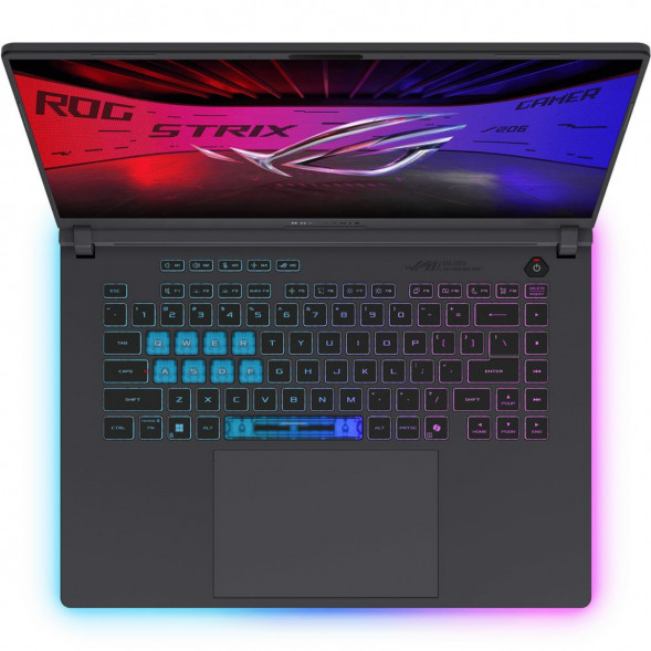 Ноутбук игровой ASUS ROG Strix G16 G615JMR-TS415 (16&amp;quot;, IPS, Intel Core i7-14650HX 2.2ГГц, 16-ядерный, 16ГБ DDR5, 512 ГБ SSD, NVIDIA GeForce RTX 5060 - 8 ГБ, без ОС), серый в Набережных Челнах