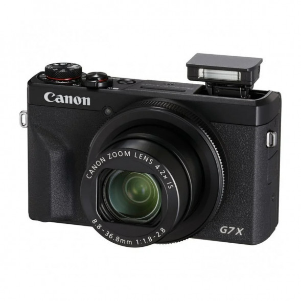 Фотоаппарат Canon PowerShot G7X Mark III, чёрный в Набережных Челнах
