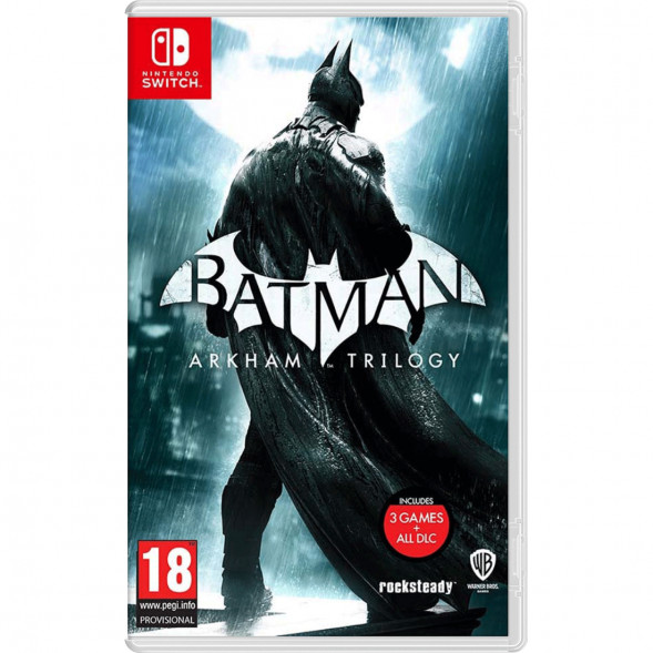 Игра Batman: Arkham Trilogy [Nintendo Switch, русские субтитры] в Набережных Челнах