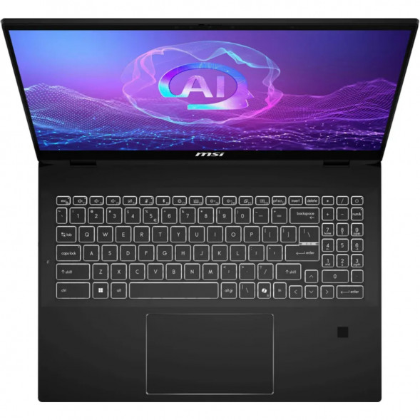 Ноутбук трансформер MSI Summit 16 AI Evo A2HMTG-057RU (16&amp;quot;, IPS, Intel Core Ultra 7 255H 2ГГц, 16 ядер, 16ГБ LPDDR5, 1ТБ SSD, Intel Arc 140T, Windows 11 Home), черный в Набережных Челнах